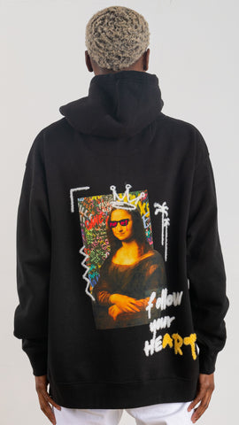 400007-MONA LISA POP ART Hoodie